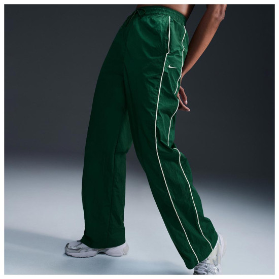 Nike Γυναικείο παντελόνι Windrunner High-Waisted Woven Open-Hem Pants